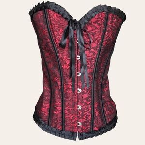 Red Satin Corset